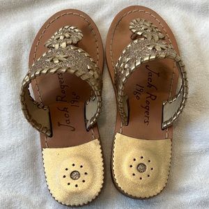 Girls Sparkle Jack Rogers Sandals
